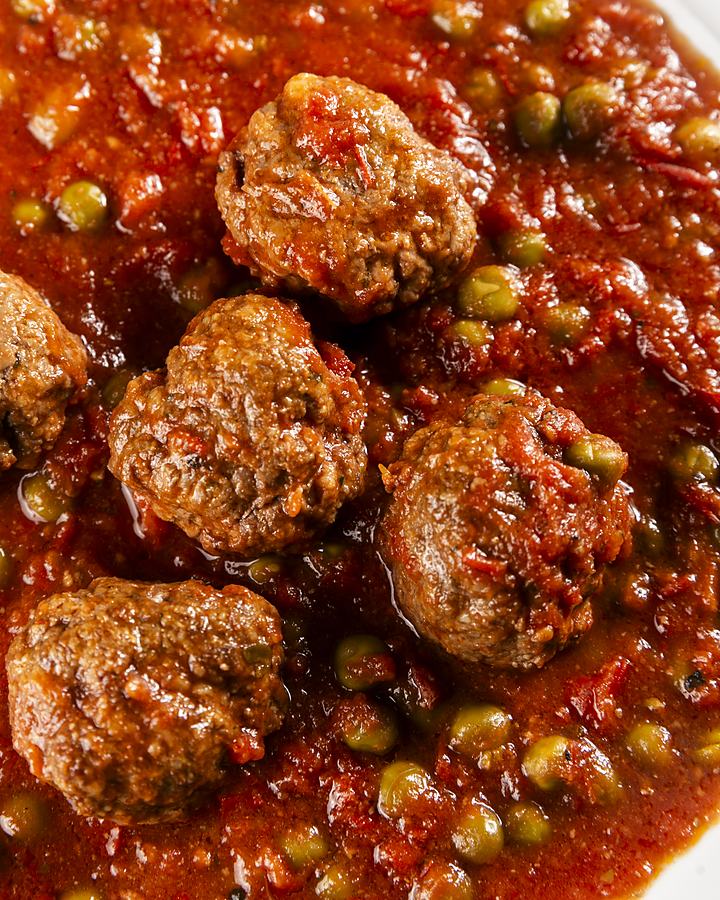 Albóndigas en salsa de tomate